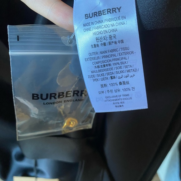 Burberry silk fringe blouse - Picture 8 of 16